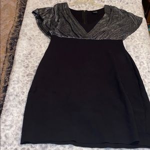 Nicole by Nicole Miller shimmer black dress sz 12